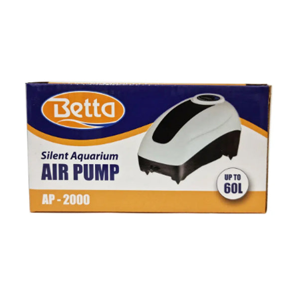Betta Silent Aquarium Air Pump AP2000