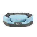 Bunty Anchor Blue Waterproof Dog Bed