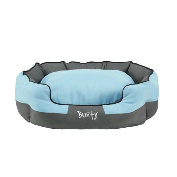 Bunty Anchor Blue Waterproof Dog Bed