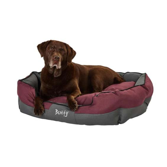 Bunty Anchor Red Waterproof Dog Bed