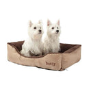 Bunty Deluxe Cream Soft Washable Dog Bed