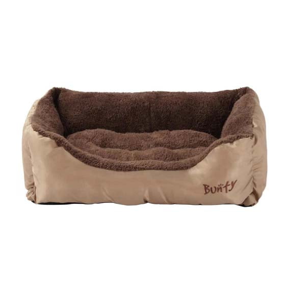 Bunty Deluxe Cream Soft Washable Dog Bed