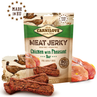 Carnilove Meat Jerky Chicken with Pheasant Bar