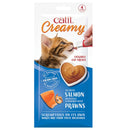 Catit Creamy Lickable Cat Treats Salmon 4 pack