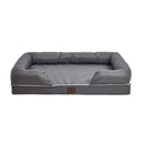 Bunty Cosy Couch Grey Mattress Dog Bed