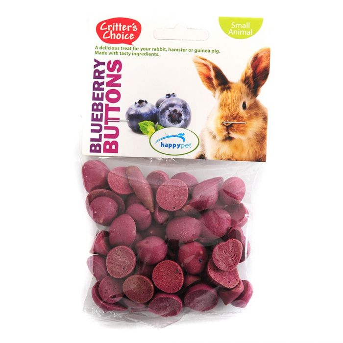 Critters Choice Blueberry Buttons 40g