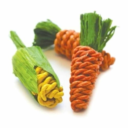 Critters Choice Small Sisal Carrots & Corn 3 Pack