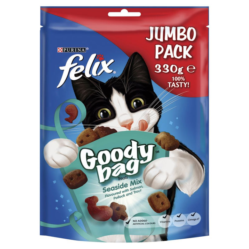 Felix Goody Bag Seaside Mix 330g Jumbo Pack