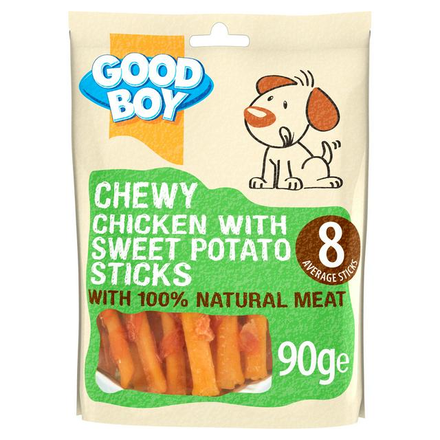Good Boy Pawsley Chewy Chicken & Sweet Potato Sticks 90g