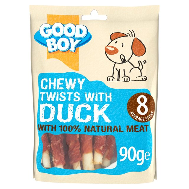 Good Boy Pawsley Chewy Twists with Duck 90g