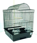 Patti Large Bird Cage For Budgie & Canary - Black