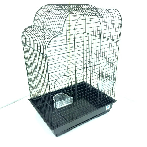 Anna Large Bird Cage For Cockatiel - Black