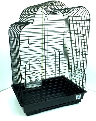 Anna Large Bird Cage For Cockatiel - Black