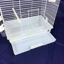 Elsa Large Budgie & Canary Cage - White