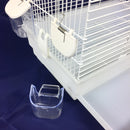 Elsa Large Budgie & Canary Cage - White