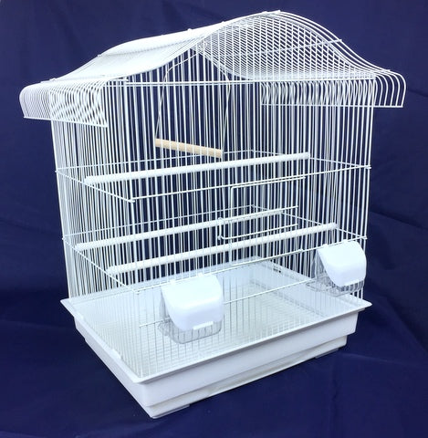 Maxine Large Bird Cage For Budgie & Canary - White