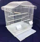 Maxine Large Bird Cage For Budgie & Canary - White