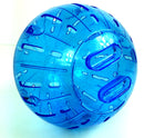Hamster Exercise Ball With Glitter - Blue, Pink, Yellow or Clear