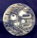 Hamster Exercise Ball With Glitter - Blue, Pink, Yellow or Clear