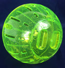 Hamster Exercise Ball With Glitter - Blue, Pink, Yellow or Clear