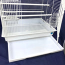Sarah Large Bird Cage For Budgie & Canary - White