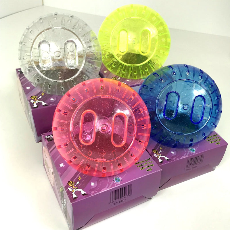 Dwarf Hamster Ball For Exercise - Clear, Pink, Blue, Yellow