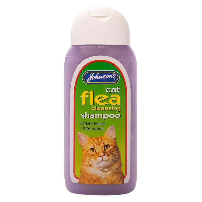 Johnson's Cat Flea Cleansing Shampoo 200ml