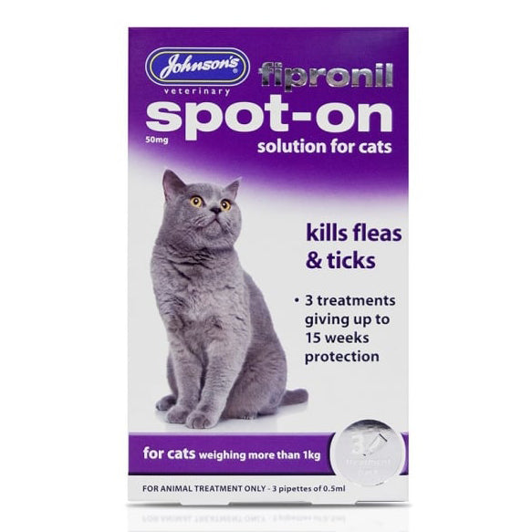 Johnson's Fipronil Flea Spot-On for Cats & Kittens