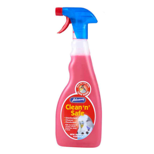 Johnsons Clean n Safe Disinfectant For Cage Birds