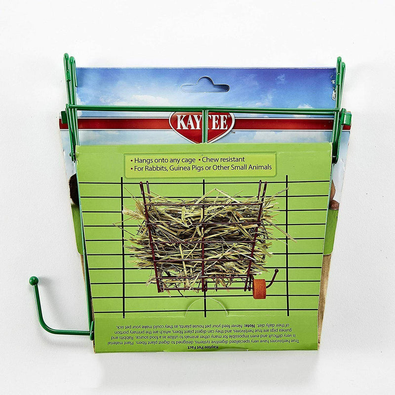 hay plant hanger Kaytee Hay Manger with Salt Spool Hanger for Rabbits & Guinea Pigs