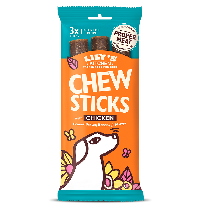 Lily's Kitchen Chew Sticks with Chicken 120g