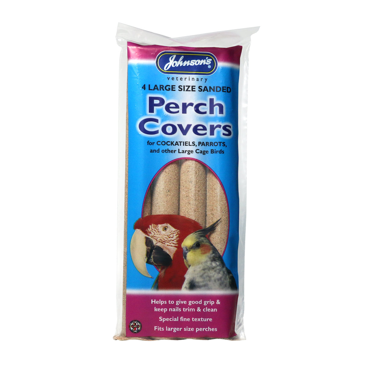 Johnson's Large Sanded Perch Covers For Parrots 3/4” (1.9 m)