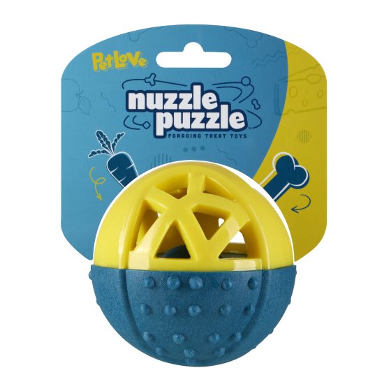 Pet Love Nuzzle Puzzle Dog Ball