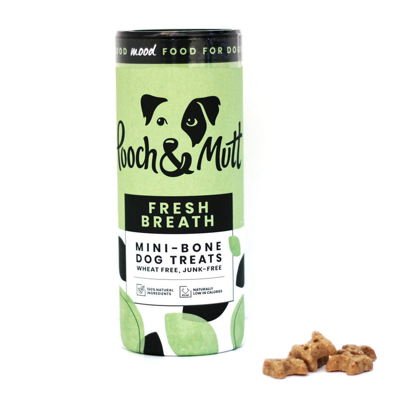 Pooch & Mutt Fresh Breath Mini Bone Dog Treats