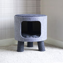 Rosewood Catwalk Collection Charcoal Stool