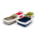 Rosewood Birba Large Cat Litter Tray With Rim