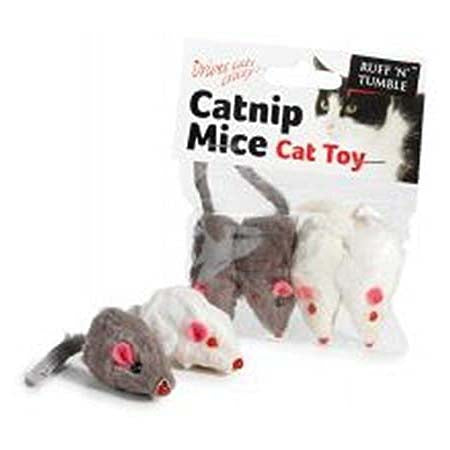Sharples Catnip Mice Toy 4 Pack