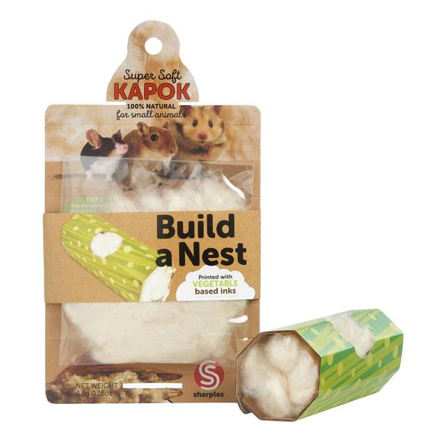 Sharples Kapok Build A Nest For Small Animals