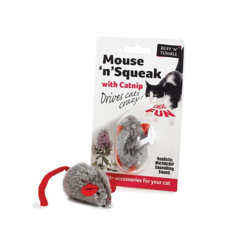 Sharples Squeaky Mouse with Catnip