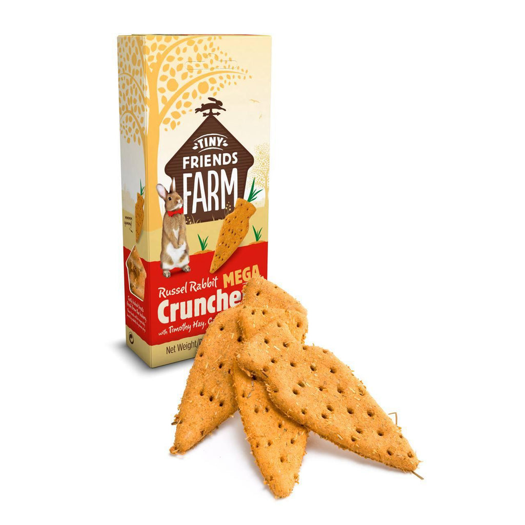 Tiny Friends Farm Russel Rabbit Mega Crunchers - 3 Pack x 8