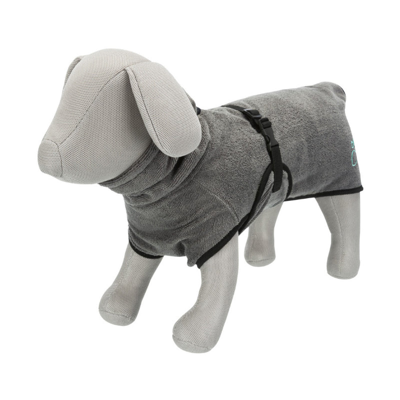 Trixie Bathrobe For Dogs - Grey