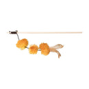 Trixie Cat Playing Rod with Pompom Balls