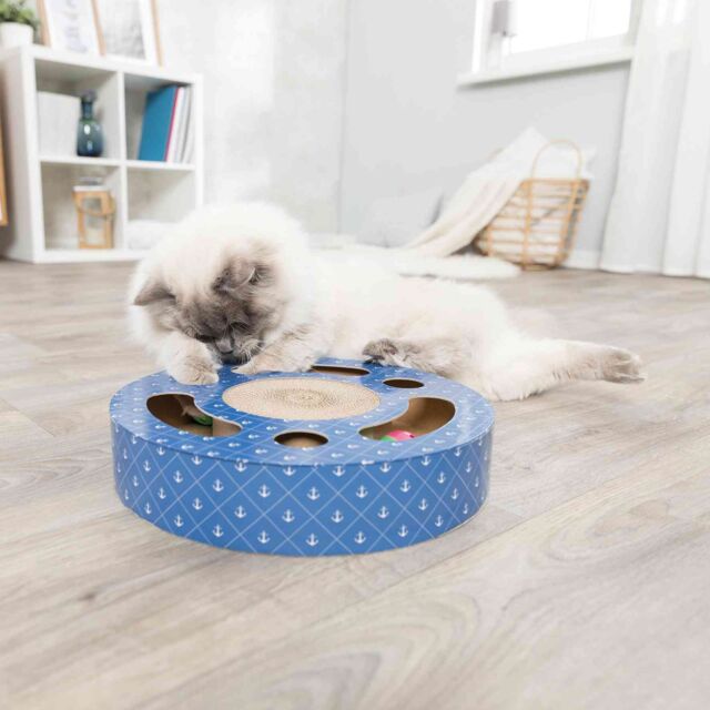 Trixie Cat Scratching Drum with Balls
