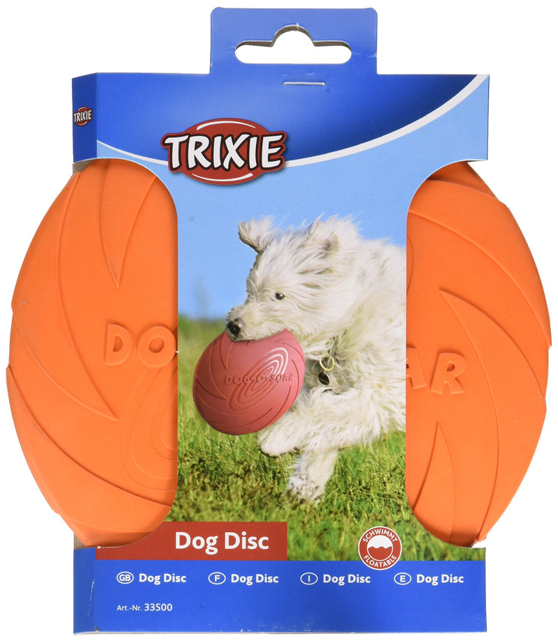 Trixie Floatable Rubber Dog Disc Frisbee