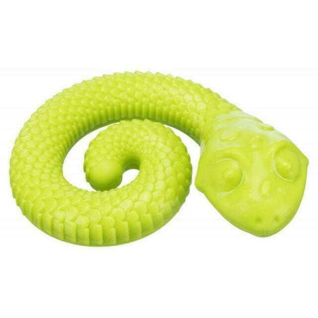 Trixie | TPR Snack Snake | Food Puzzle Dog Toy