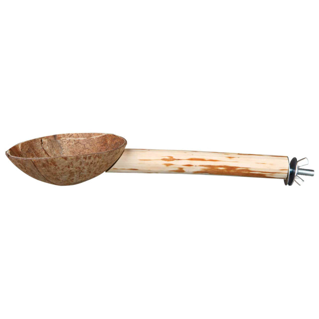 Trixie Wooden Perch with Food Bowl