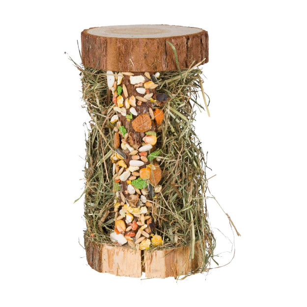 Trixie Wooden Tower with Hay and Crispy Bar