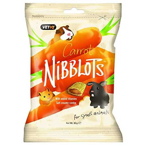 VetIQ Carrot Nibblots Small Animal Treats