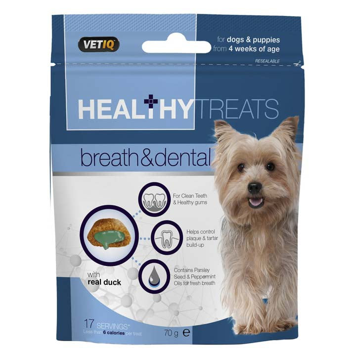 VetIQ Healthy Treats Breath & Dental Dog Treats