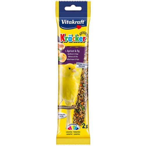 Vitakraft Canary Kracker Apricot & Fig Sticks